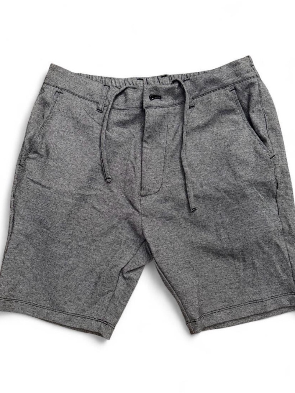 Civil Society Men’s Heather Gray Elastic Waist Drawstring Shorts Size M/32